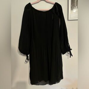 Like New, Black Satin Aritzia Dress!